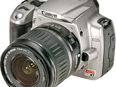 Canon Rebel XT DSLR Camera